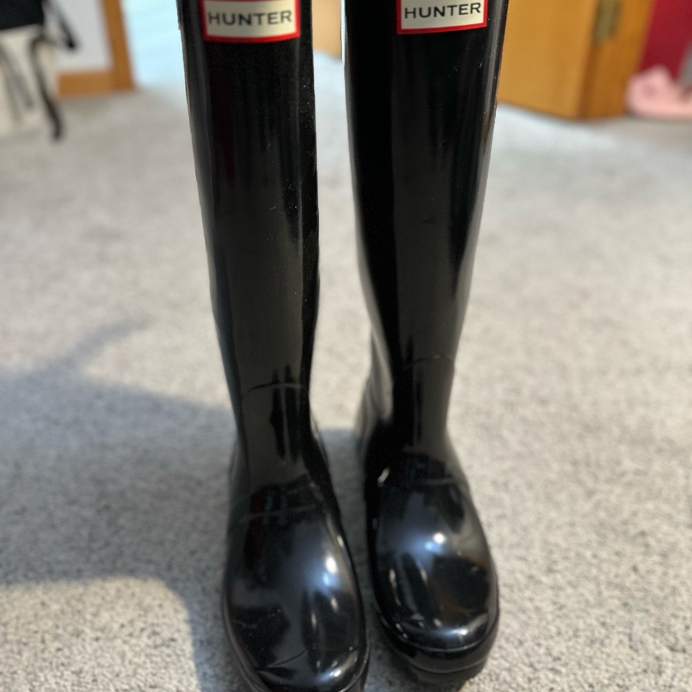 Hunter Black Women's Winter & Rain Boots